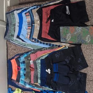 Kids long sleeves, shorts,shirts sizes 3-5t  ,shoes sizes 9 ,snow boots 9